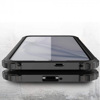 Husa telefon Huawei P50 Pro - Techsuit Hybrid Armor - Black - Img 2