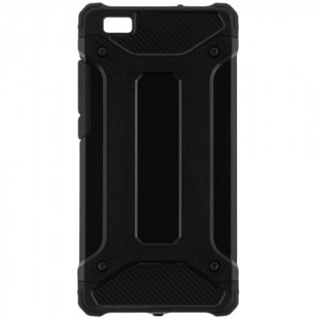 Husa telefon Huawei P8 Lite - Techsuit Hybrid Armor - Black - Img 2