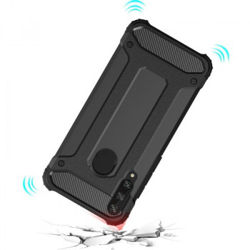 Husa telefon Huawei Y6p - Techsuit Hybrid Armor - Black - Img 4