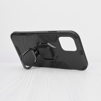 Husa telefon iPhone 11 Pro - Techsuit Silicone Shield - Black - Img 2