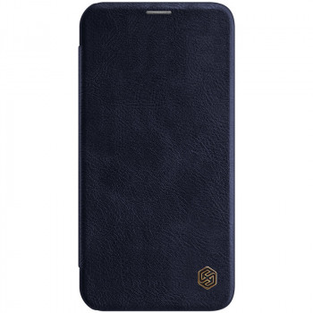 Husa telefon iPhone 12 mini - Nillkin QIN Leather Case - Blue