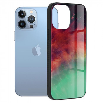 Husa telefon iPhone 13 Pro Max - Techsuit Glaze Series - Fiery Ocean - Img 1