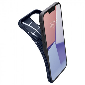 Husa telefon iPhone 13 - Spigen Liquid Air - Navy Blue - Img 3