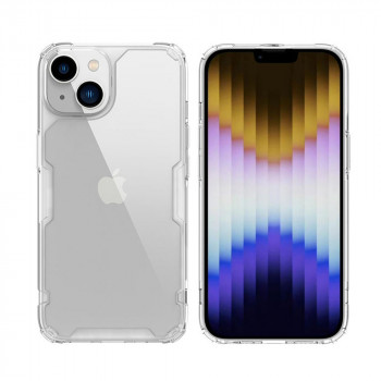 Husa telefon iPhone 14 Plus - Nillkin Nature TPU Pro Case - Transparent