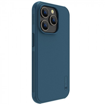 Husa telefon iPhone 14 Pro Max - Nillkin Super Frosted Shield Pro - Blue