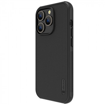Husa telefon iPhone 14 Pro - Nillkin Super Frosted Shield Pro - Black