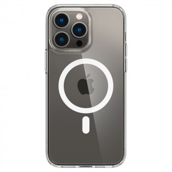 Husa telefon iPhone 14 Pro - Spigen Ultra Hybrid MagSafe - White - Img 3
