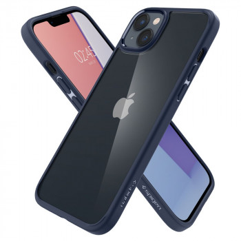 Husa telefon iPhone 14 - Spigen Ultra Hybrid - Navy Blue - Img 4