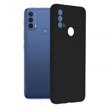 Husa telefon Motorola Moto E40 / Moto E30 - Techsuit Soft Edge Silicone - Black - Img 1
