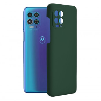 Husa telefon Motorola Moto G100 - Techsuit Soft Edge Silicone - Dark Green