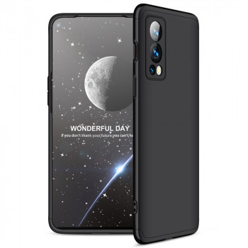 Husa telefon Oneplus Nord 2 5G + Folie - GKK 360 - Black - Img 2