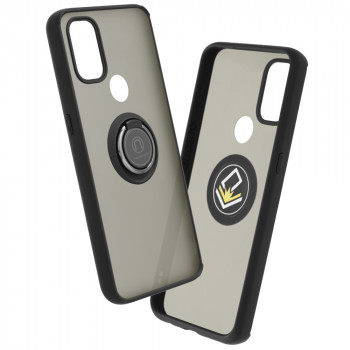 Husa telefon OnePlus Nord N10 5G - Techsuit Glinth - Black - Img 1