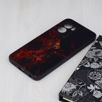 Husa telefon Oppo A77 - Techsuit Glaze Series - Red Nebula - Img 2