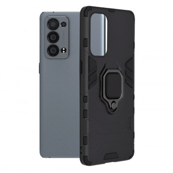 Husa telefon Oppo Reno6 Pro 5G (Snapdragon) - Techsuit Silicone Shield - Black