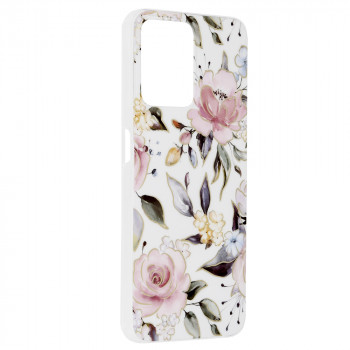 Husa telefon Realme C35 / Narzo 50A Prime - Techsuit Marble Series - Chloe White - Img 2