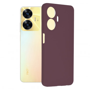 Husa telefon Realme C55 - Techsuit Soft Edge Silicone - Plum Violet