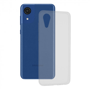 Husa telefon Samsung Galaxy A03 Core - Techsuit Clear Silicone - Transparenta