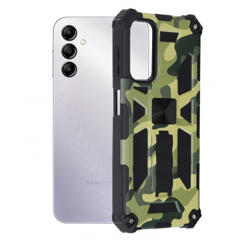 Husa telefon Samsung Galaxy A14 5G - Techsuit Blazor Series - Camo Lime - Img 1