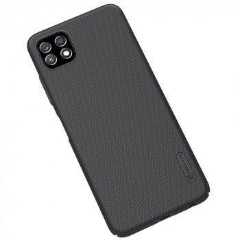 Husa telefon Samsung Galaxy A22 5G - Nillkin Super Frosted Shield - Black - Img 2