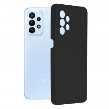Husa telefon Samsung Galaxy A23 4G / A23 5G - Techsuit Soft Edge Silicone - Black - Img 1