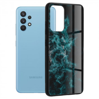 Husa telefon Samsung Galaxy A32 4G - Techsuit Glaze Series - Blue Nebula