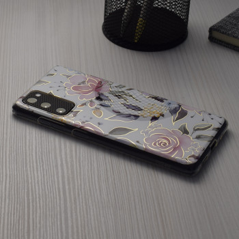 Husa telefon Samsung Galaxy A71 4G - Techsuit Marble Series - Chloe White - Img 3