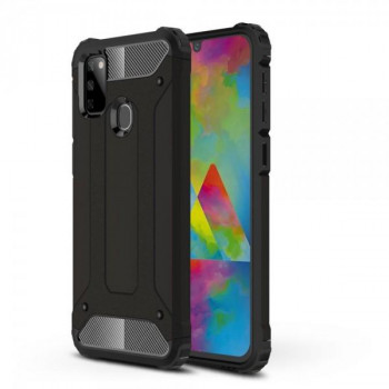 Husa telefon Samsung Galaxy M30s - Techsuit Hybrid Armor - Negru - Img 1