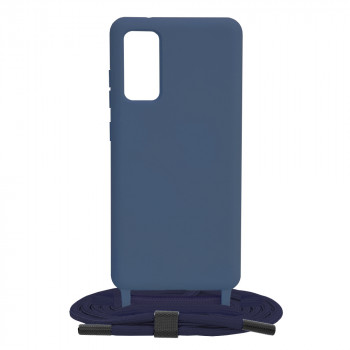 Husa telefon Samsung Galaxy S20 FE 4G / S20 FE 5G - Techsuit Crossbody Lanyard - Blue
