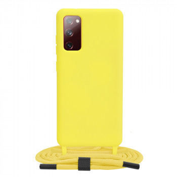 Husa telefon Samsung Galaxy S20 FE 4G / S20 FE 5G - Techsuit Crossbody Lanyard - Yellow