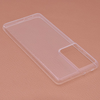 Husa telefon Samsung Galaxy S21 Ultra 5G - Techsuit Clear Silicone - Transparenta - Img 3