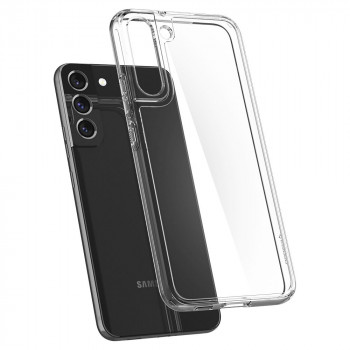 Husa telefon Samsung Galaxy S22 5G - Spigen Ultra Hybrid - Crystal Clear - Img 3
