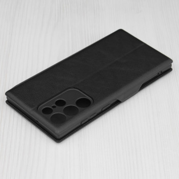 Husa telefon Samsung Galaxy S22 Ultra 5G Techsuit Safe Wallet Plus, Black - Img 2
