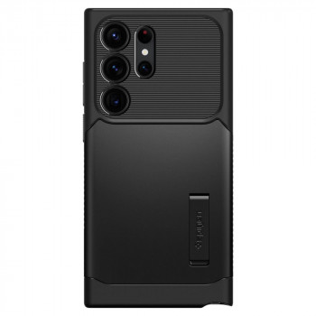 Husa telefon Samsung Galaxy S23 Ultra - Spigen Slim Armor - Black - Img 3