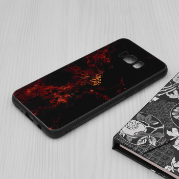 Husa telefon Samsung Galaxy S8 - Techsuit Glaze Series - Red Nebula - Img 3