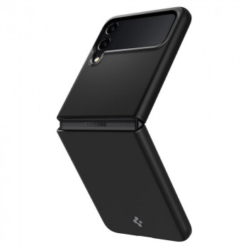 Husa telefon Samsung Galaxy Z Flip3 5G - Spigen Air Skin - Black - Img 2
