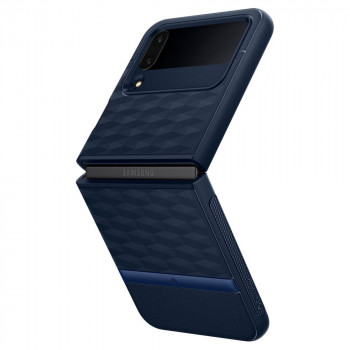 Husa telefon Samsung Galaxy Z Flip4 - Spigen Caseology Parallax - Midnight Blue - Img 2