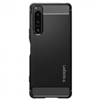 Husa telefon Sony Xperia 5 IV - Spigen Rugged Armor - Black - Img 3