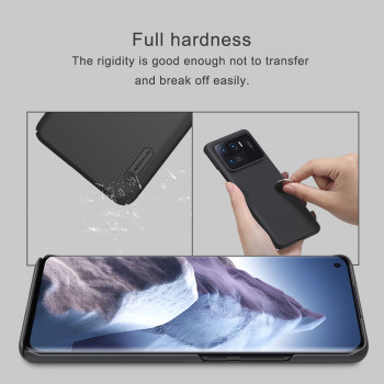 Husa telefon Xiaomi Mi 11 Ultra - Nillkin Super Frosted Shield - Black - Img 4