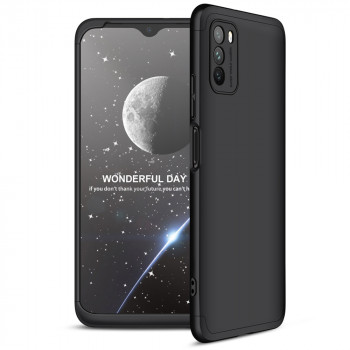 Husa telefon Xiaomi Poco M3 + Folie - GKK 360 - Black - Img 2
