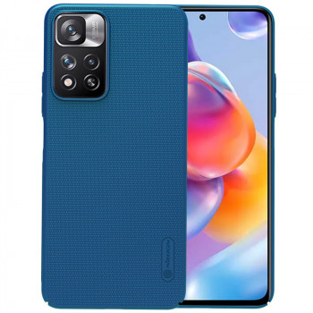 Husa telefon Xiaomi Redmi Note 11 Pro+ 5G - Nillkin Super Frosted Shield - Blue