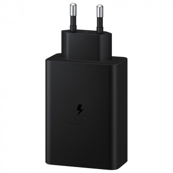 Incarcator Priza 2x Type-C/USB PPS, PD 65W, QC 3.0, AFC, FCP - Samsung (EP-T6530NBEGEU) - Black (Blister Packing) - Img 3