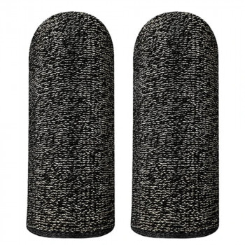 Manusi Antialunecare de Gaming pentru Degete - Hoco Phantom (GM4) - Black / Silver - Img 2