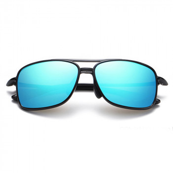 Ochelari de Soare - Techsuit Polarised TR90 (MM99) - Bright Black / Ice Blue - Img 2