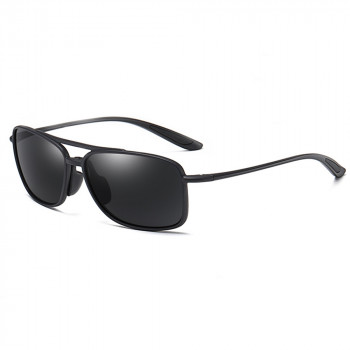 Ochelari de Soare - Techsuit Polarised TR90 (MM99) - Matte Black / Gray - Img 1