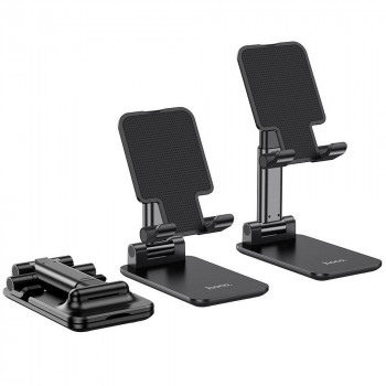 Suport Birou Telefon / Tableta 10” - Hoco Carry (PH29A) - Black - Img 4