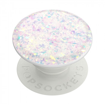 Suport pentru telefon - Popsockets PopGrip - Iridescent Confetti White - Img 1