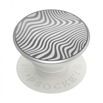 Suport pentru telefon - Popsockets PopGrip - Terrain Wave metalic - Img 1