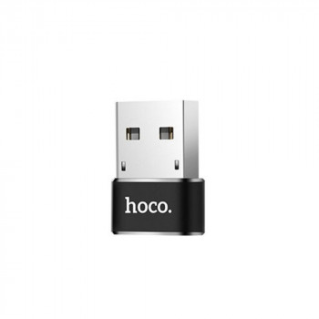 Adaptor OTG Type-C la USB-A 480Mbps - Hoco (UA6) - Black - Img 3