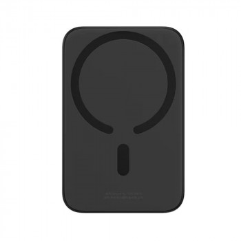 Baterie Externa Magnetica Wireless 6000mAh, 20W, cablu Type-C- Baseus Magnetic Wireless Charging (PPCX050001) - Black - Img 2