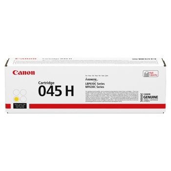 Cartus imprimanta CANON OEM CRG-045H Y laser toner original 045H, 1243C002, yellow, 2200 pagini